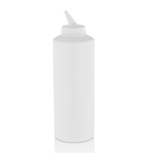 GastroPlast GPSM-500 Ayarlı Uçlu Fişek Sosluk 500 ml Beyaz