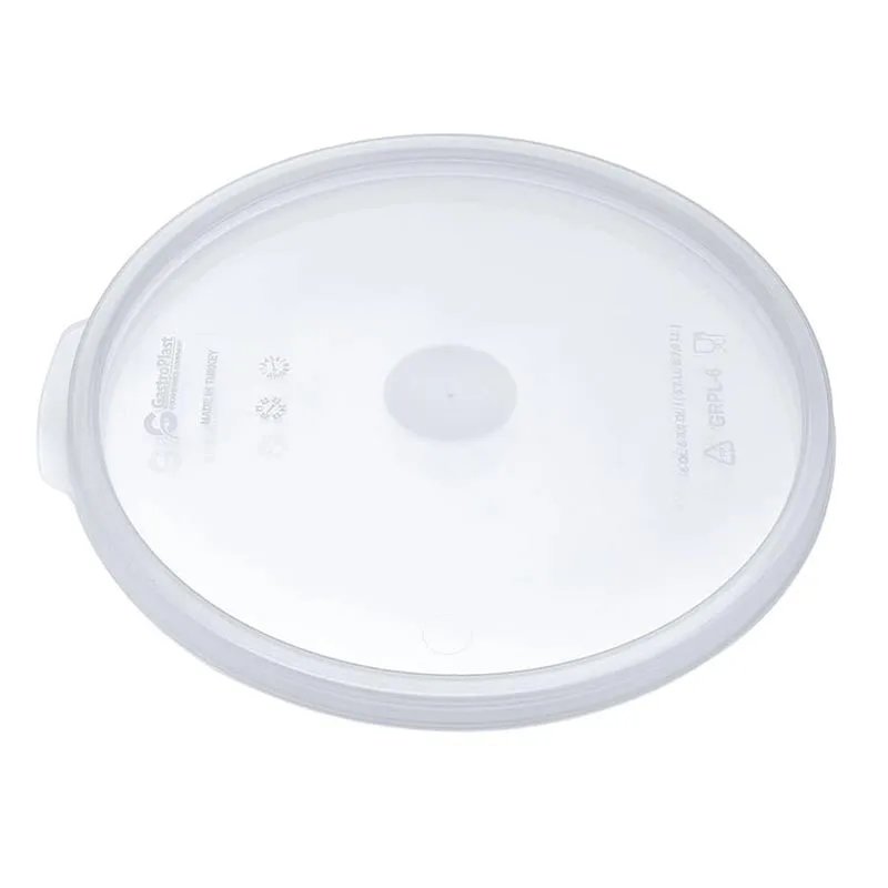 GastroPlast GRPL-12 Polikarbon Yuvarlak Saklama Kabı Kapağı