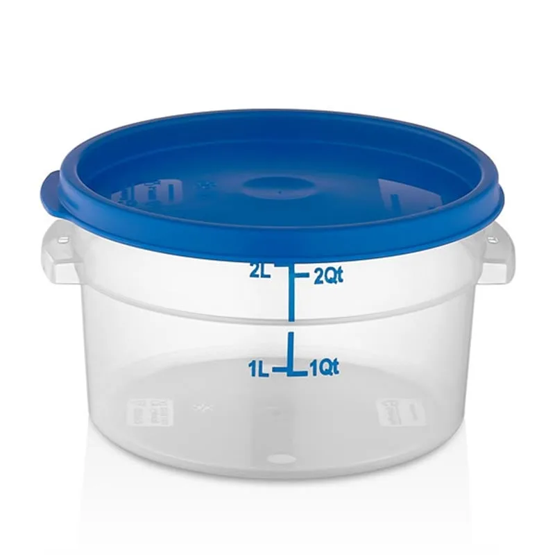 GastroPlast GRPP-2 Polipropilen Yuvarlak Saklama Kabı 2.1 L