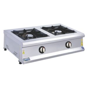 Görkem 2 Gözlü Profesyonel Ocak Set Üstü Gazlı 100x60 Cm