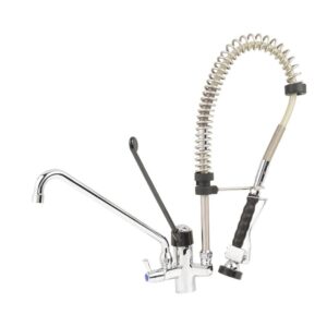 Liva Gaz 031 Tezgaha Monte Ara Musluklu Duş Sprey Ünitesi Çift Su Girişli