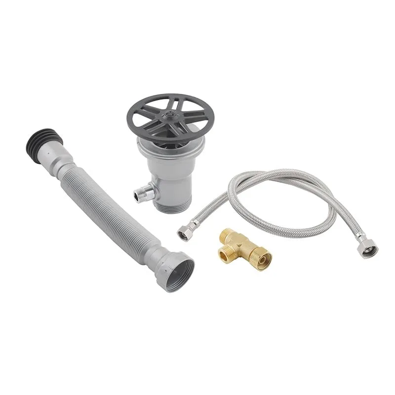 Liva Gaz Bardak ve Kap Yıkama İçin Küçük Tip Evye İçi Sifon Sistemi 70 mm