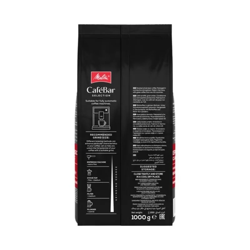 Melitta 987-83 CafeBar Selection Espresso Classic Çekirdek Kahve 1 Kg