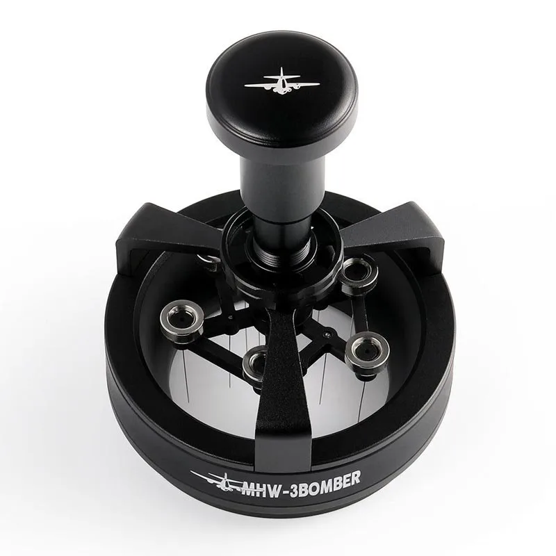 MHW-3Bomber T5849-OS İğneli WDT Kahve Dağıtıcı, 58.35 mm, Siyah
