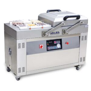 Seles Dz 500 2SB Vakum Makinesi İkili Çift Çene 2x20 M3/H