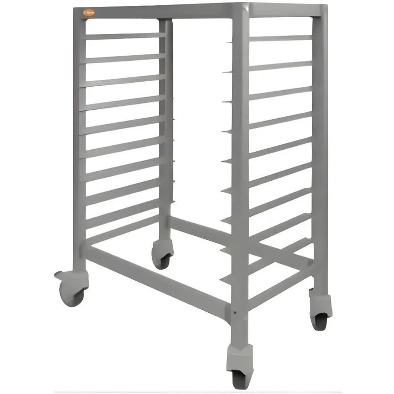 Tribeca PTC-40609 Tekli Tepsi Taşıma Arabası 9 Raflı 40x60 Tepsi Kapasiteli Alüminyum