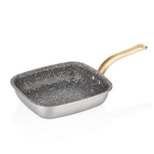 Altınbaşak A 117KP 16 Alu Granit Kaplamalı Kare Tava 16x14 cm