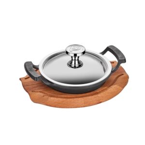 Altınbaşak A 120YS 16KA Döküm Demir Yumurta Sahanı + Nihale ve Kapak 16 cm