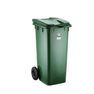 Bora Plastik Çöp Kovası 120 Litre Yeşil