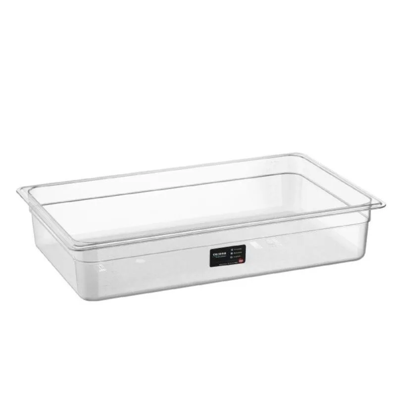 Bora Plastik Gastronom Polikarbon Küvet, GN 1/1-100, 12 L