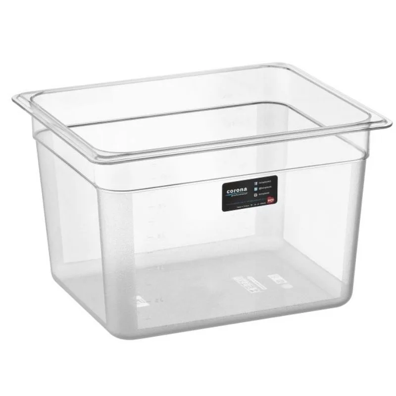 Bora Plastik Gastronom Polikarbon Küvet GN 1/2-200 11 L
