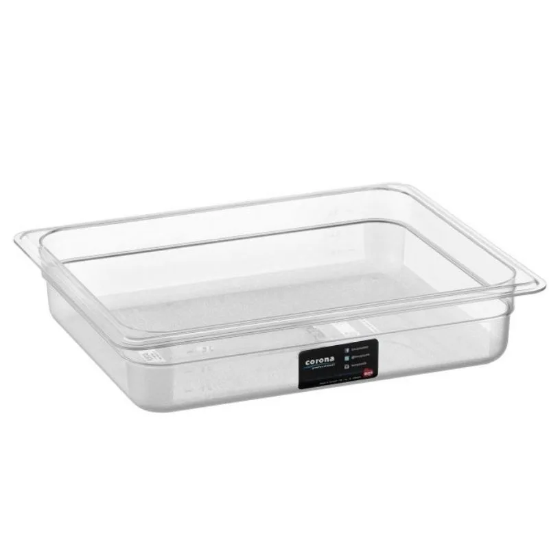Bora Plastik Gastronom Polikarbon Küvet GN 1/2-65 3 L