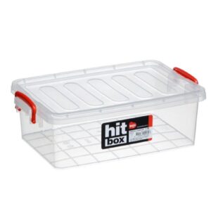 Bora Plastik Kapaklı Saklama Kabı Şeffaf 2.5 Litre