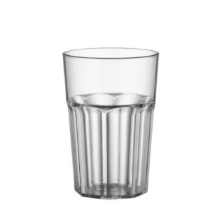 Bora Plastik Kırılmaz Polikarbon Oluklu Bardak 525 Ml