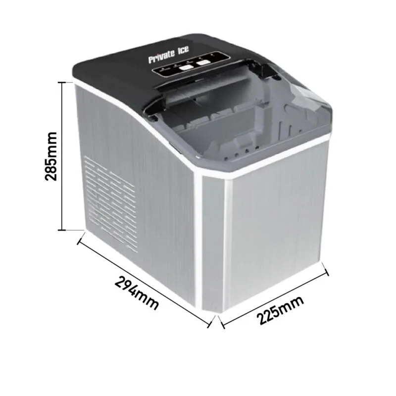 By Kitchen Private Ice Buz Makinesi 12 kg/gün Kapasiteli