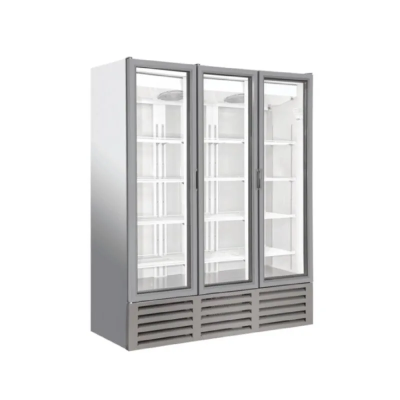 Coldera CL 1600 H3 Dik Tip Üç Kapılı Şişe Soğutucu Kanopisiz 1326 L