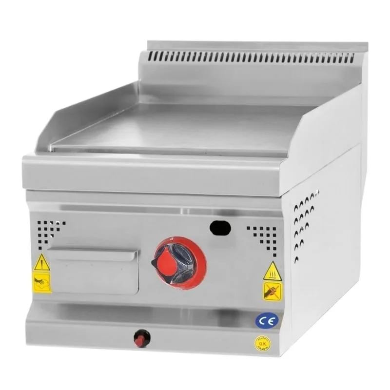 CSA 600 Seri Düz Pleyt Izgara Set Üstü Lpg'li 40x60 Cm