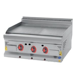 CSA 600 Seri Oluklu Pleyt Izgara Set Üstü Lpg'li 120x60 Cm