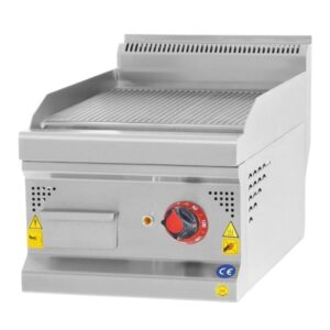 CSA 600 Seri Oluklu Pleyt Izgara Set Üstü Elektrikli 40x60 Cm