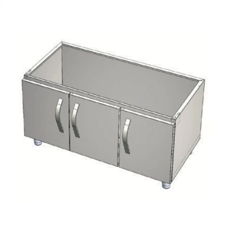 CSA 600 Seri Set Altı Dolap Üç Kapaklı 120x60x50 Cm