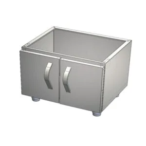 CSA 700 Edge Seri Set Altı Dolap İki Kapaklı 80x70x50 Cm