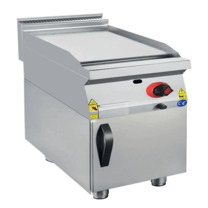 CSA 900 Edge Seri Düz Pleyt Izgara Dolaplı Lpg'li 40x90 Cm