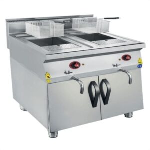 CSA 900 Edge Seri Fritöz Dolaplı Lpg'li 22+22 Lt 80x90 Cm