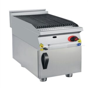 CSA 900 Edge Seri Sulu Döküm Izgara Dolaplı Doğalgazlı 40x90 Cm