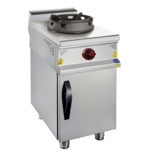CSA 900 Seri 1 Gözlü Wok Ocak Dolaplı Doğalgazlı 40x90 Cm