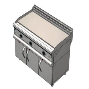 CSA 900 Seri Düz Pleyt Izgara Dolaplı Elektrikli 120x90 Cm