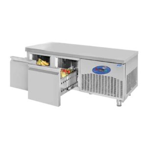 CSA CS.CİK.2D.600.160CM Cihaz Altı Derin Dondurucu 2 Çekmeceli 160x60 Cm 135 L 304 Kalite