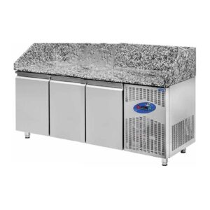 CSA CS.PİZ.200 Pizza Hazırlık Dolabı Granit Tablalı 615 L 200x80 Cm 430 Kalite
