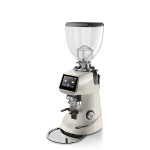 Fiorenzato F64 Evo Pro Dark Titanyum Soğutmalı On Demand Kahve Değirmeni, 64 mm, İnci Beyazı