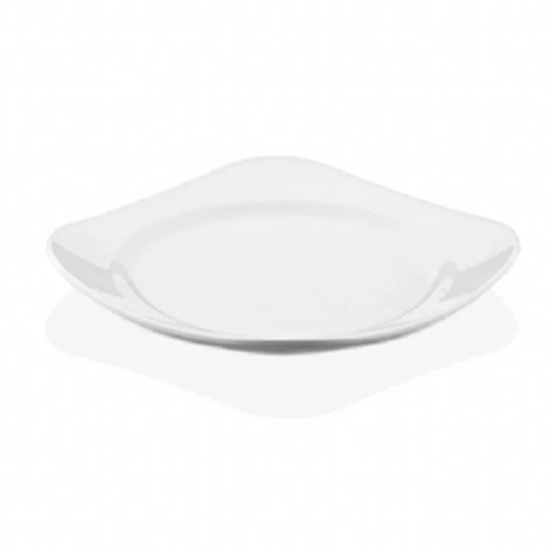 GastroPlast GP-SD18 Polikarbon Kare Düz Tabak 18 cm