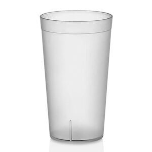 GastroPlast Kumlu Bardak 400 ml Polikarbon Şeffaf