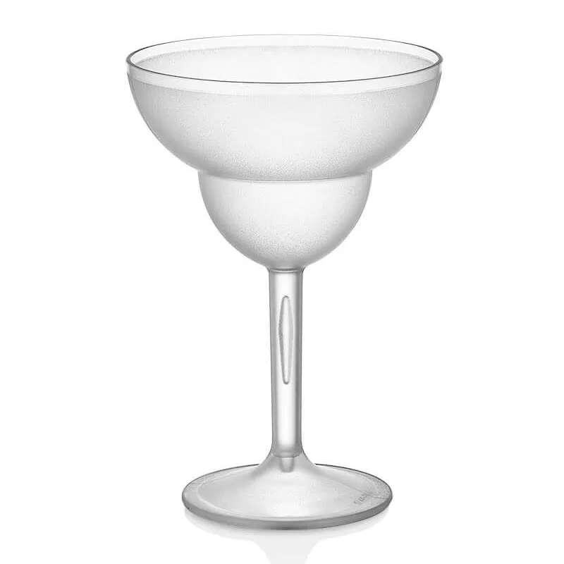 GastroPlast Kumlu Margarita Bardağı 350 ml Polikarbon Şeffaf