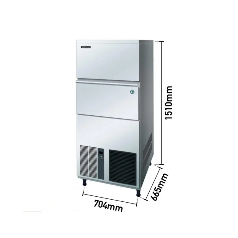 Hoshizaki IM-240NE-HC Hazneli Küp Buz Makinesi, 210 kg/gün Kapasiteli