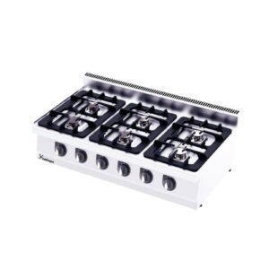 Kalitegaz C1270G 700 Seri Set Üstü Ocak Altılı 120x70 Cm Gazlı