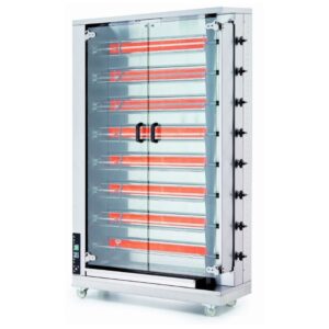 Kalitegaz CRG 8 Piliç Çevirme Makinesi 32-40 Piliç Kapasiteli Gazlı