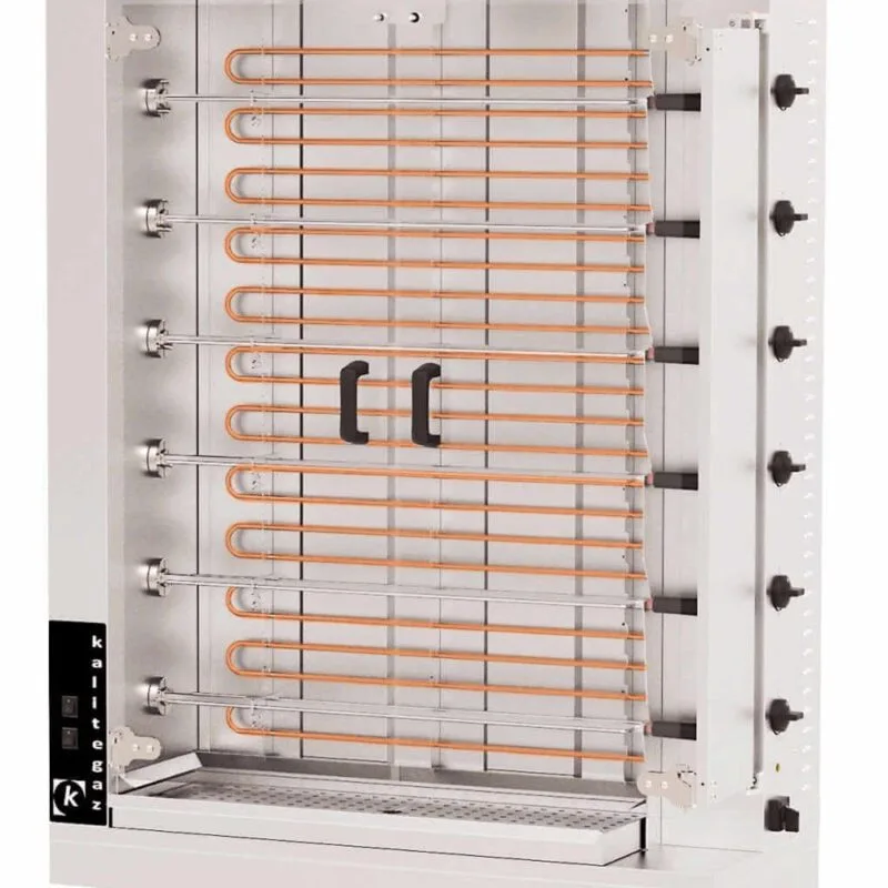Kalitegaz Elektrikli Piliç Çevirme Makinesi 24-30 Piliç Kapasiteli CRE6