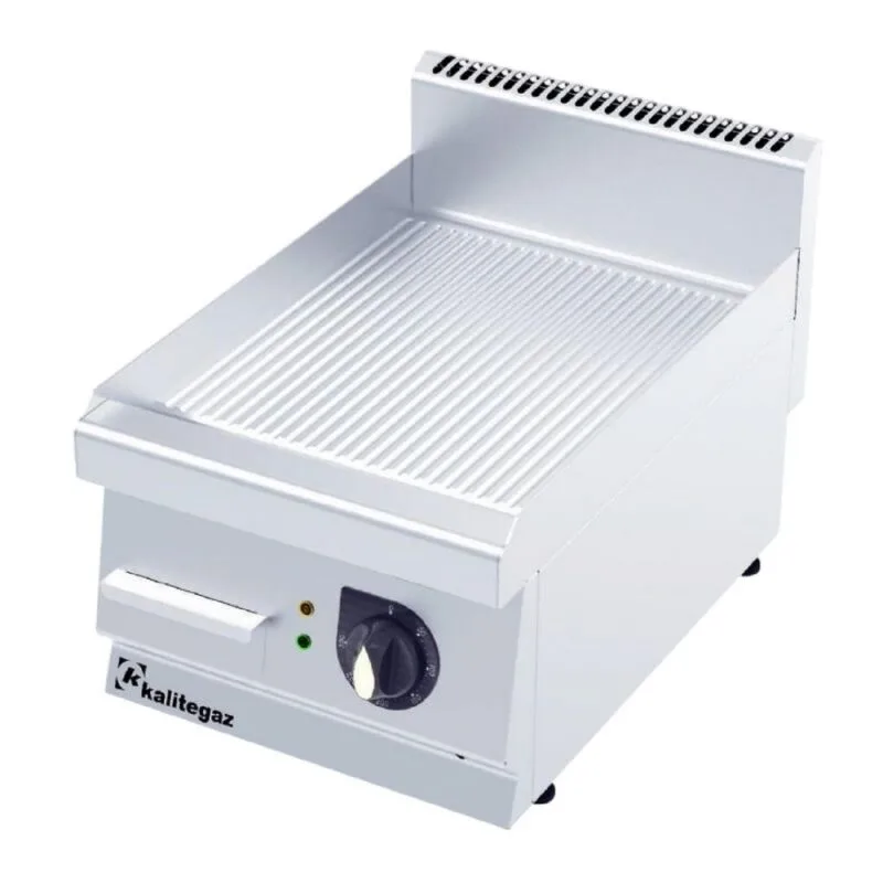 Kalitegaz GG4060E 600 Seri Pleyt Izgara Oluklu 40x60 Cm Elektrikli 400 V