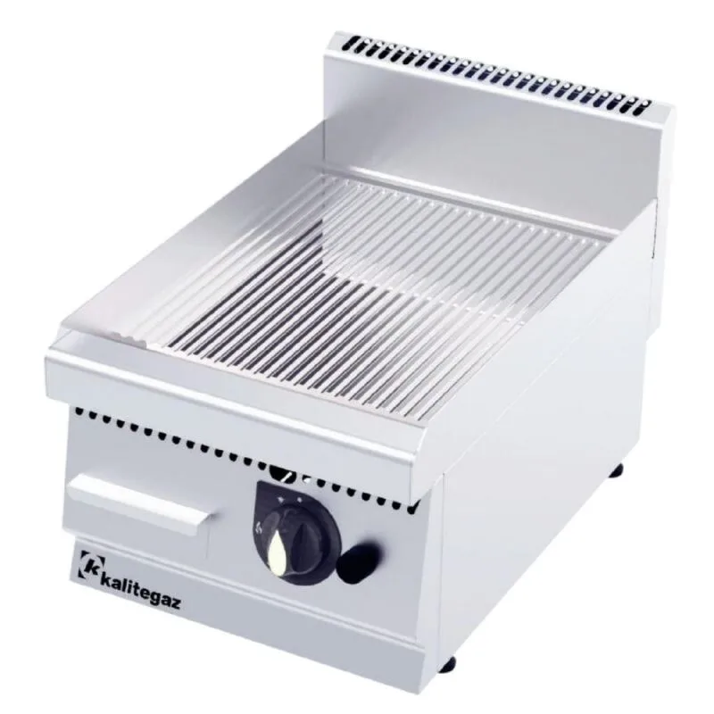 Kalitegaz GG4060GC 600 Seri Krom Kaplı Pleyt Izgara Oluklu 40x60 Cm Gazlı
