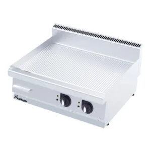Kalitegaz GG8070E 700 Seri Pleyt Izgara Oluklu 80x70 Cm Elektrikli 400 V