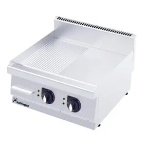 Kalitegaz GS6060E 600 Seri Pleyt Izgara Yarı Oluklu 60x60 Cm Elektrikli 400 V