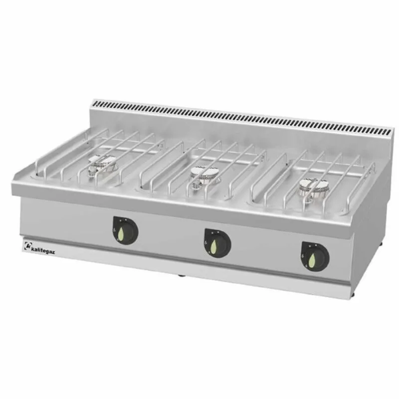 Kalitegaz SC1270G 700 Seri Tek Sıra Ocak Üçlü 120x70 Cm Gazlı