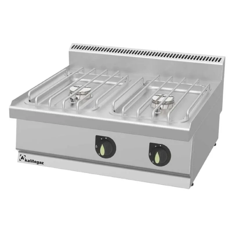 Kalitegaz SC8070G 700 Seri Tek Sıra Ocak İkili 80x70 Cm Gazlı