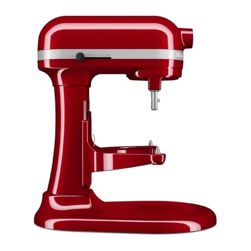KitchenAid 5KSM55SXX Ağır Hizmet Tipi Kaldırılabilir Kaseli Stand Mikser, 5.2 L, Kırmızı