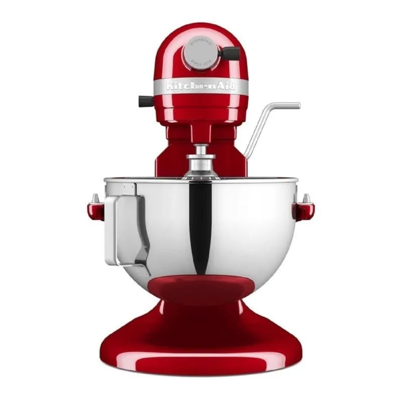 KitchenAid 5KSM55SXX Ağır Hizmet Tipi Kaldırılabilir Kaseli Stand Mikser, 5.2 L, Kırmızı