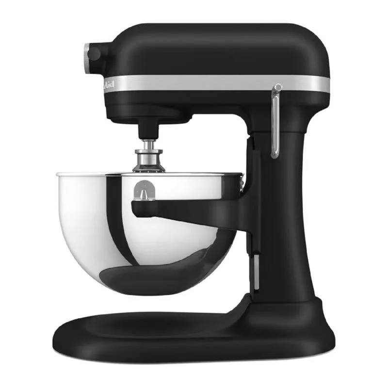 KitchenAid 5KSM55SXX Ağır Hizmet Tipi Kaldırılabilir Kaseli Stand Mikser, 5.2 L, Mat Siyah