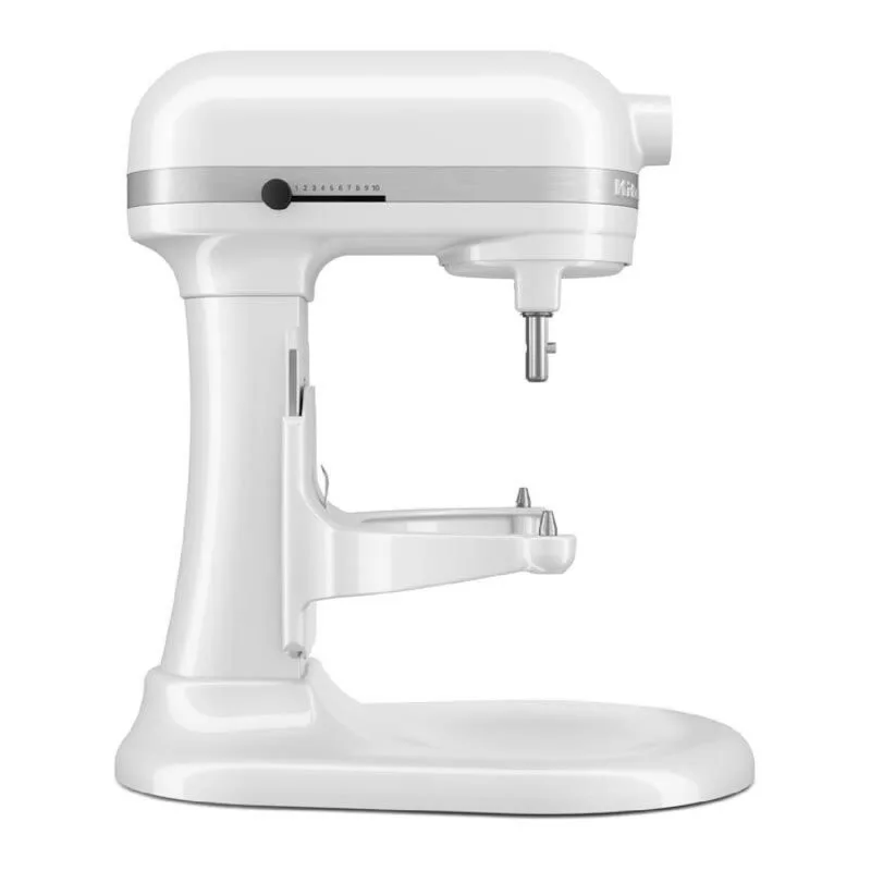 KitchenAid 5KSM55SXX Ağır Hizmet Tipi Kaldırılabilir Kaseli Stand Mikser, 5.2 L, Beyaz